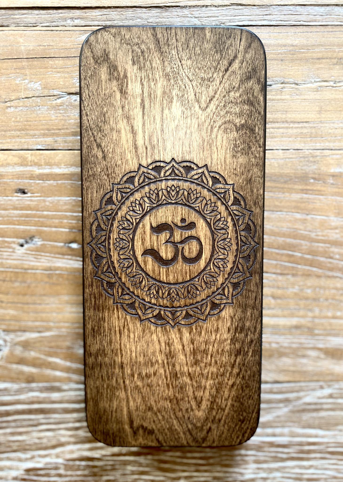 Sadhu board "Om" small 7mm - Image 3